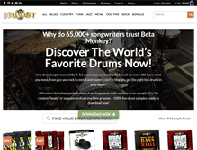 Tablet Screenshot of betamonkey.com